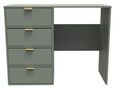 Linear Green 4 Drawer Desk