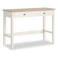 Marlow Office Desk - 1 Drawer - White