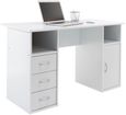 Martin White Computer Desk - AW12010WHI