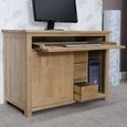 Opus Storage Desk - Hideaway - Oak