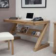 Opus Office Desk - Z Style - Oak