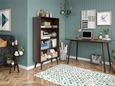 Nowata Brittany Walnut Home Office Study Desk - 4524801COMNUK