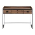 Ooki Modular Reclaimed Wood Desk - 4 Drawer