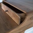 Pavia Desk - Acacia Wood - 3 Drawer