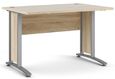 Prima Oak Effect and Grey 120cm Desk