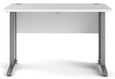 Prima White and Grey 120cm Desk