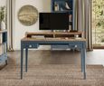 Signature Blue Desk - 2 Drawer