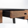 Venedocia Desk - 3 Drawer - Mango Wood