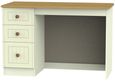 Warwick Cream and Oak 3 Drawer Desk
