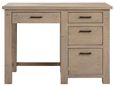 Washed Grey Reclaimed Pine Writing Desk