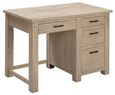 Washed Grey Reclaimed Pine Writing Desk