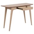 Woodstock Desk - 1 Drawer - White Oak