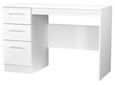 Worcester White 3 Drawer Desk