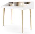 Yell White Study Home Office Desk - AW3180