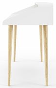 Yell White Study Home Office Desk - AW3180