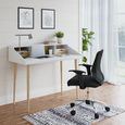 Yell White Study Home Office Desk - AW3180