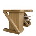 Z Designer Desk - Large - Oak
