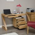 Z Designer Desk - Small - Oak