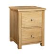Appleby Filing Cabinet - 2 Drawer - Oak