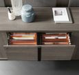 Tivoli Filing Cabinet - Grey Wood