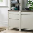 Bergen Grey Washed Oak & Soft Grey Filing Cabinet - Drawer