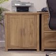 Opus Printer Cabinet - 2 Door - Oak