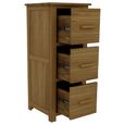 Opus Filing Cabinet - 3 Drawer - Oak