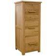 Opus Filing Cabinet - 3 Drawer - Oak