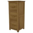 Opus Filing Cabinet - 3 Drawer - Oak
