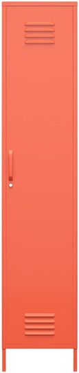 Nowata Cache Orange Tall Locker Storage Cabinet - 5244813COMNUK