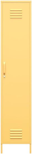 Nowata Cache Yellow Tall Locker Storage Cabinet - 5244814COMNUK