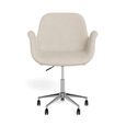 Beth Office Chair - Dark Grey Fabric