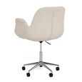 Beth Office Chair - Dark Grey Fabric