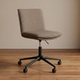 Flynn Office Chair - Light Grey Fabric