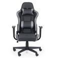 Comet Gaming Chair - Black Leather