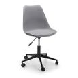 Erika Office Chair - Grey Faux Leather