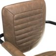 Gehry Office Chair - Brown Faux Leather