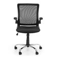 Imola Office Chair - Black Fabric