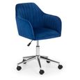 Kahlo Office Chair - Blue Fabric