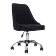 Alexi Office Chair - Black Fabric