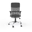 Anne Grey Fabric Office Chair - AOC4087GRY