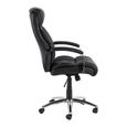 Benson Office Chair - Black Faux Leather