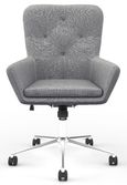 Benzie Grey Fabric Office Chair - AOC4482GRY