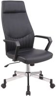 Brook High Back Faux Leather Operator Desk Chair - Black - AOC3122HB-BLK