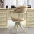 Torriani Home Office Swivel Chair - Ivory