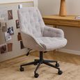 Erik Office Chair - Beige Fabric