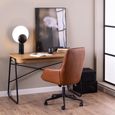 Erik Office Chair - Retro Brandy Faux Leather