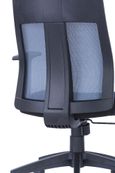 Leake Grey Mesh Operator Chair With Arms - AOC1705GRY