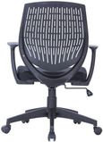 Meigs Black Task Operator Chair With Arms - AOC5460BLK