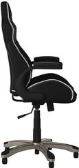 Sevier Black Faux Leather Office Chair - AOC2282BLK